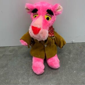 Vintage Pink Panther Plush Toy mighty star kids collectible